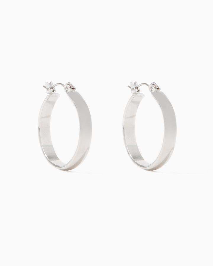 Charming Charlie Small Click Top Hoops