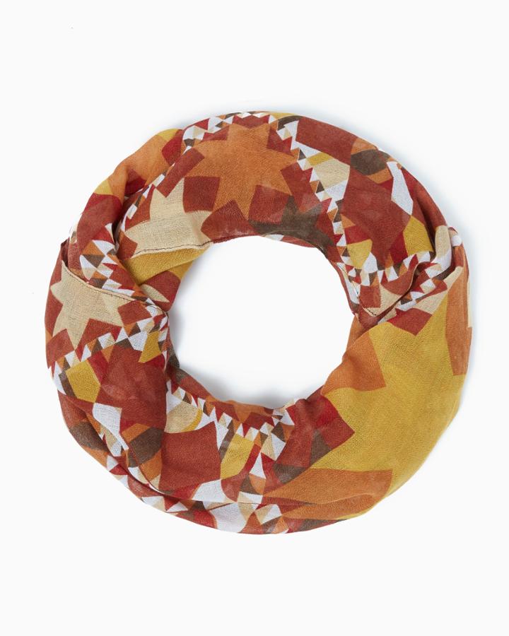 Charming Charlie Geo Tribal Infinity Scarf