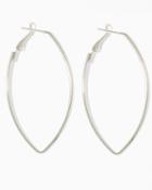 Charming Charlie Open Marquise Hoops