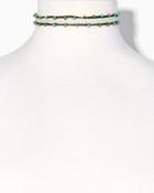 Charming Charlie Clary Pebbled Choker Necklace