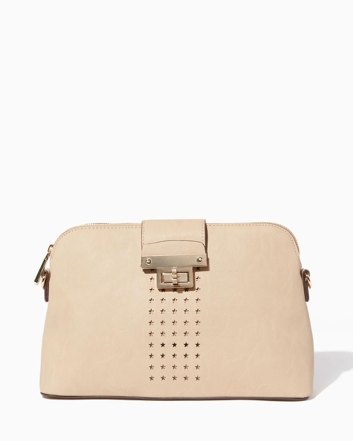 Charming Charlie Star Perforated Crossbody