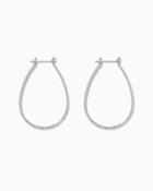 Charming Charlie Oval Click Top Hoops