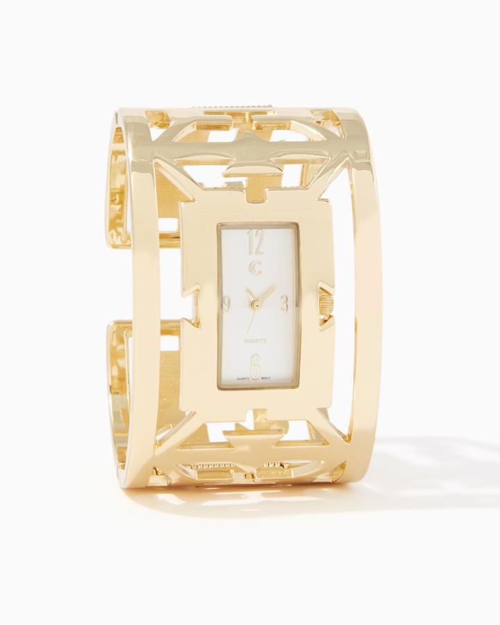 Charming Charlie Aztec Bracelet Cuff Watch