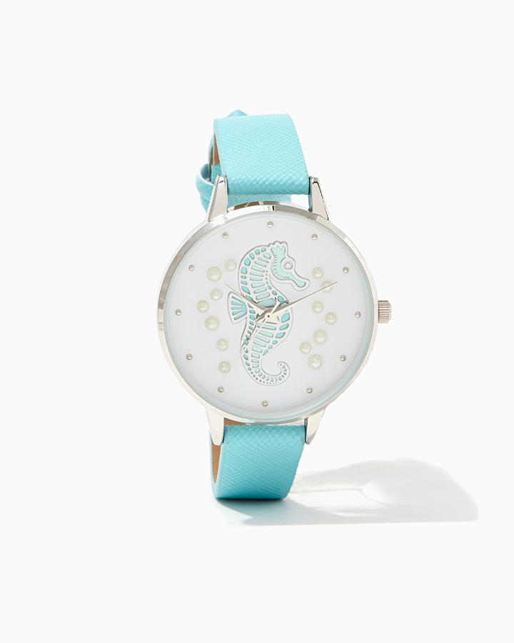 Charming Charlie Seahorse Pearl Watch