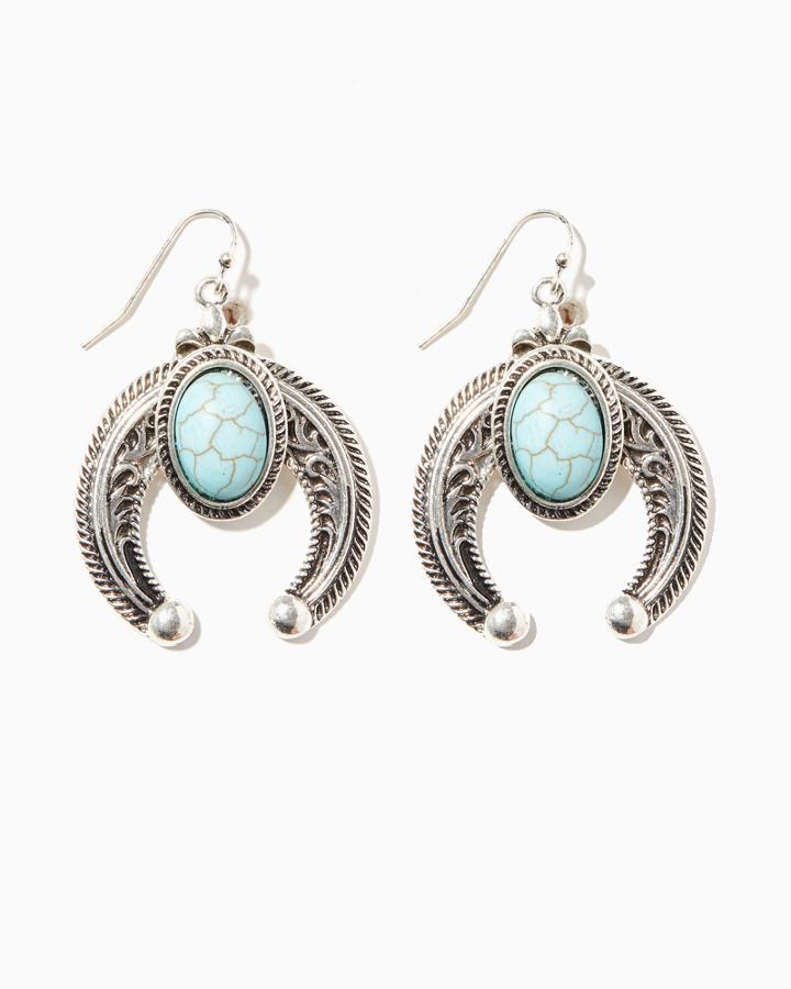 Charming Charlie Vintage Squash Blossom Earrings