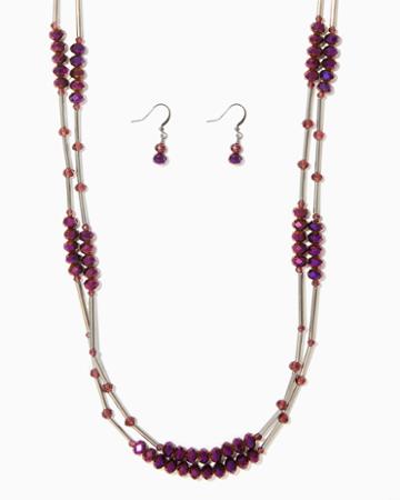 Charming Charlie Rolla Double Strand Necklace Set