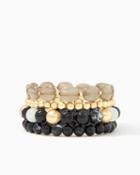 Charming Charlie Mixed Marble Bracelet Set