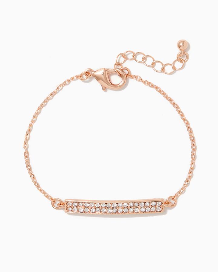 Charming Charlie Sparkle Bar Bracelet
