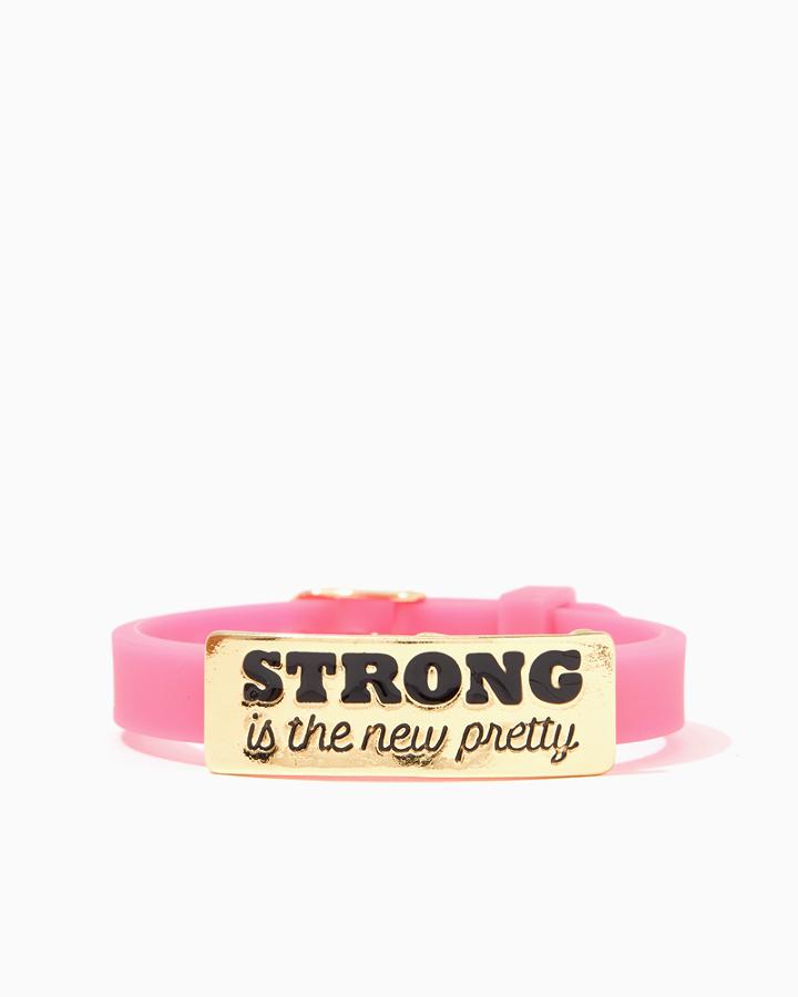 Charming Charlie Pretty Strong Silicone Bracelet