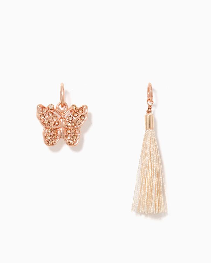 Charming Charlie Fluttering Butterfly Charm Duo