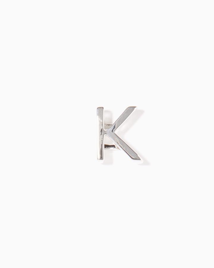 Charming Charlie Initial K Slider Charm