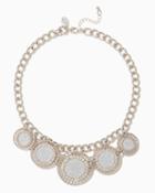 Charming Charlie Stardust Medallion Necklace
