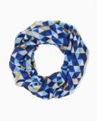Charming Charlie Mosaic Triangle Infinity Scarf