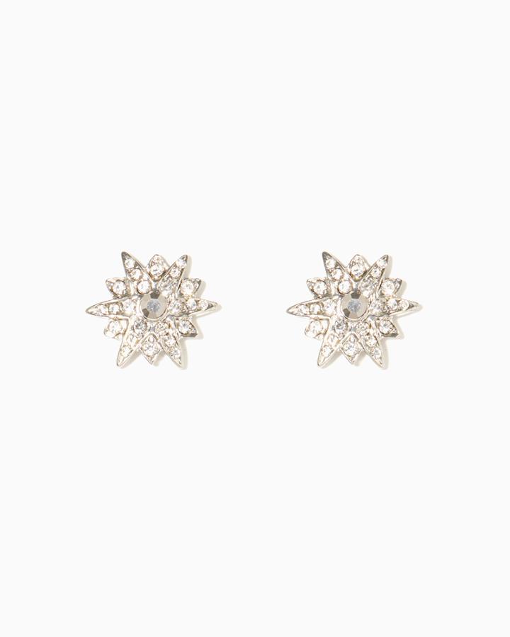 Charming Charlie Pav Starburst Earrings