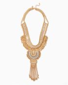Charming Charlie Isis Marquise Bib Necklace