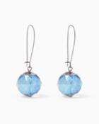 Charming Charlie Glass Drop Wire Earrings