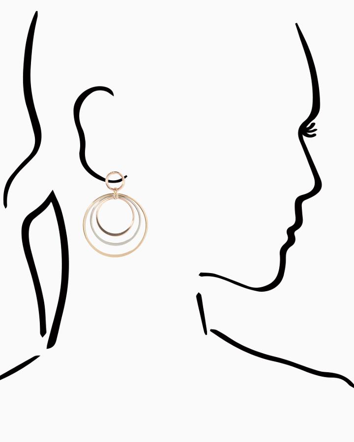Charming Charlie Mod Mix Hoops