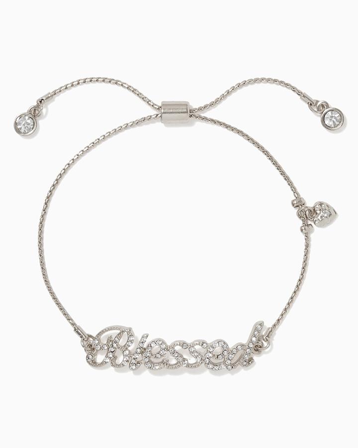 Charming Charlie Blessed Slip & Pull Bracelet