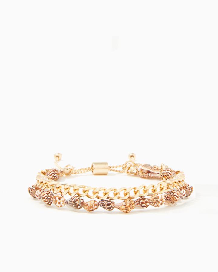 Charming Charlie Uncharted Seashells Bracelet
