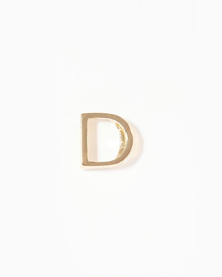 Charming Charlie Initial D Slider Charm