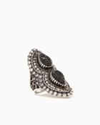 Charming Charlie Double Bandit Filigree Ring
