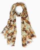 Charming Charlie Houndstooth Sequin Scarf