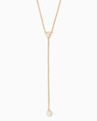 Charming Charlie Stone Drop Y Necklace