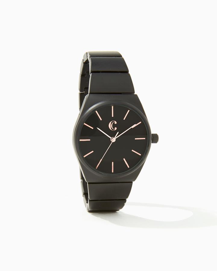 Charming Charlie Minimalist Modern Link Watch