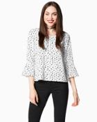 Charming Charlie Midnight Beauty Blouse