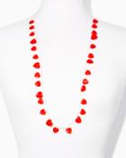 Charming Charlie Glowing Hearts Necklace