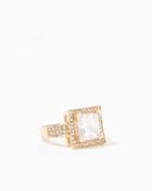 Charming Charlie Style Star Cz Ring