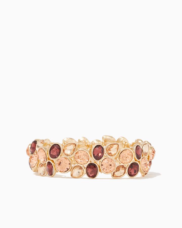 Charming Charlie Luminous Stones Stretch Bracelet