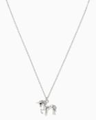 Charming Charlie Unicorn Pendant Necklace