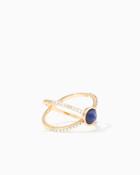 Charming Charlie Stone Crossed Ring