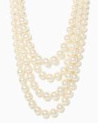 Charming Charlie Four-strand Pearl Necklace