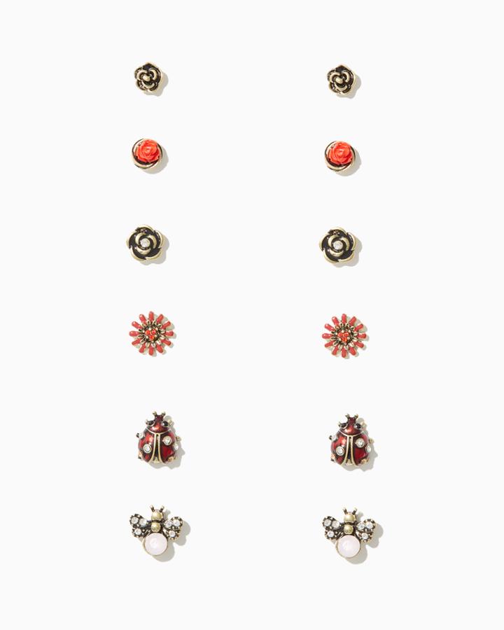 Charming Charlie Garden Inspired Earring Set