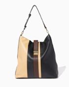 Charming Charlie Striped Block Shoulder Bag