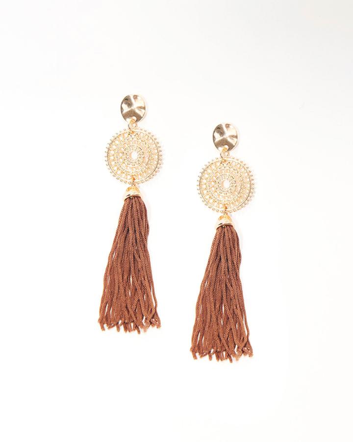 Charming Charlie Tassels Of Grandeur Earrings