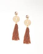 Charming Charlie Tassels Of Grandeur Earrings