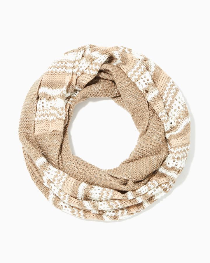 Charming Charlie Modern Fair Isle Infinity Scarf