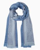 Charming Charlie Ombr Paisley Scarf