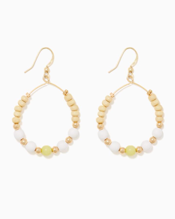 Charming Charlie Janie Hoop Earrings