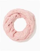 Charming Charlie Cable Knit Infinity Scarf
