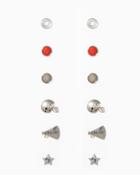 Charming Charlie Football Cheer Earring Set