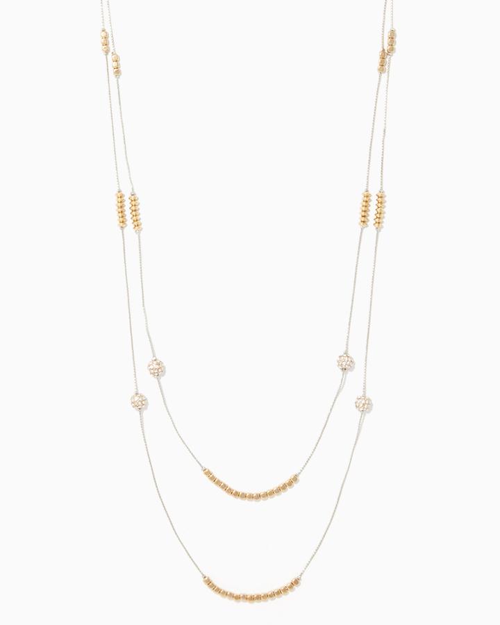 Charming Charlie Shine Of The Times Station Necklace