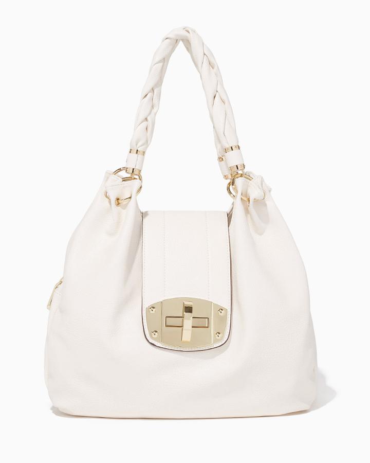 Charming Charlie Good Lock Charm Hobo Bag