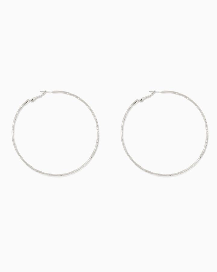 Charming Charlie Grand Twisted Hoops