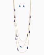Charming Charlie Magic Glimmer Necklace Set