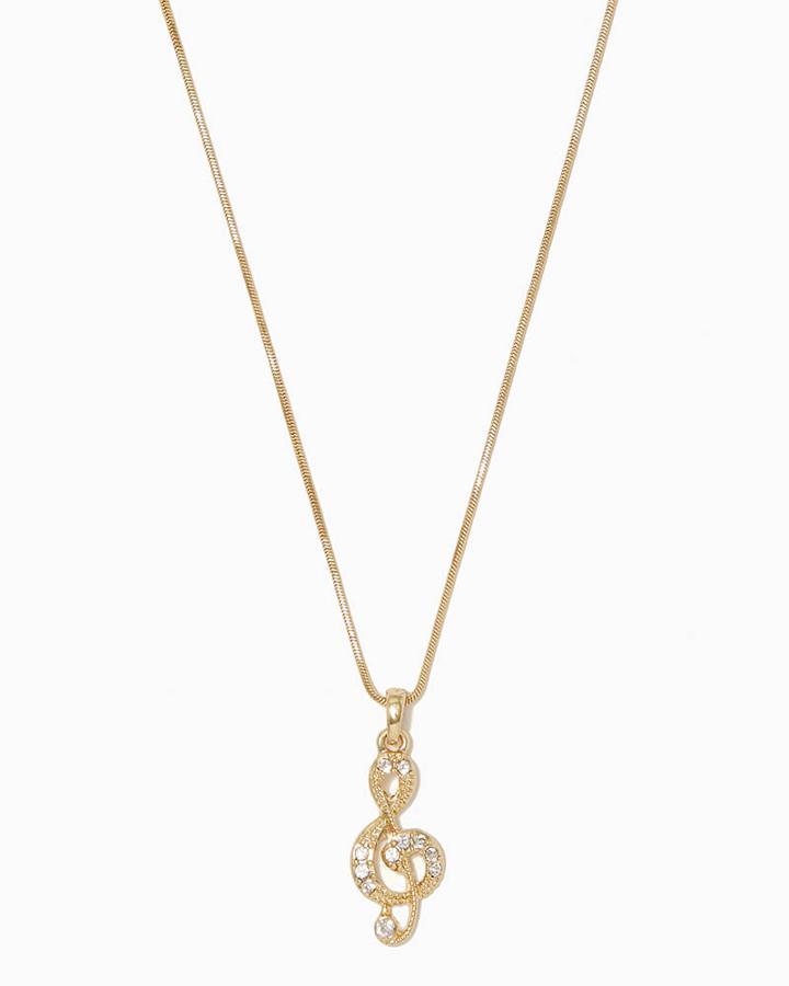 Charming Charlie The Right Note Necklace