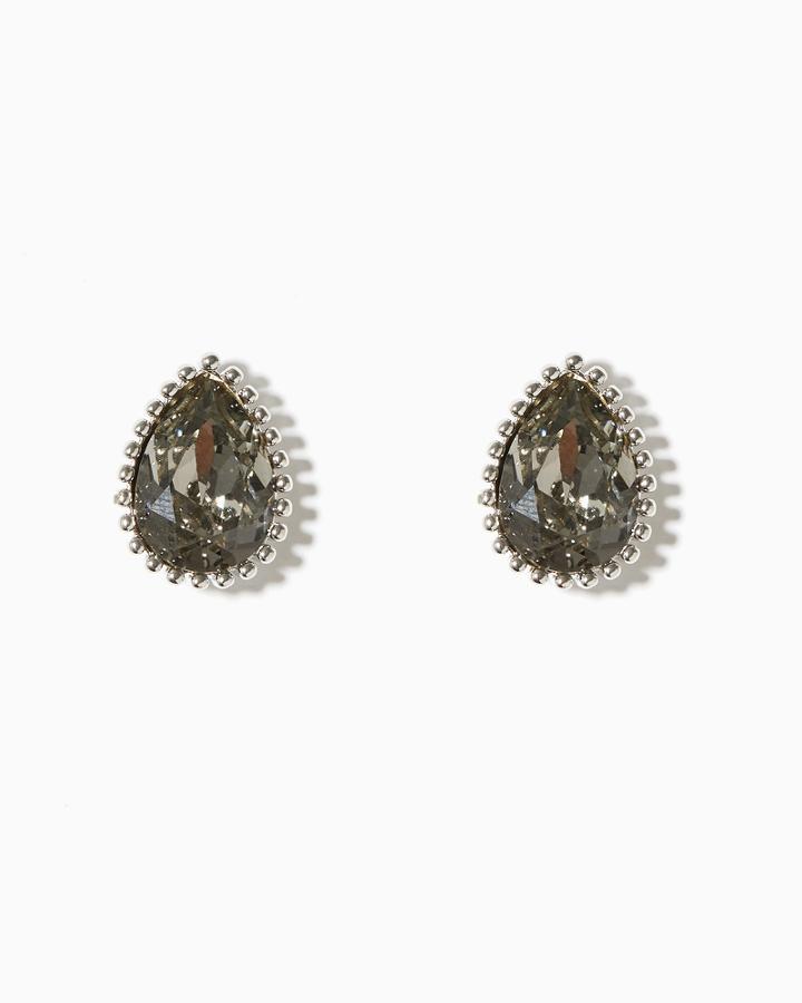 Charming Charlie Swarovski Crystal Stud Earrings
